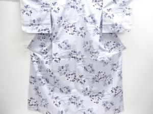 未使用品　紫陽花にカタツムリ模様浴衣